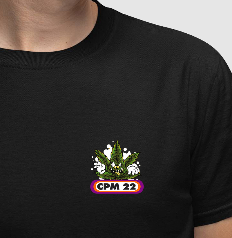 Cpm 22 - Logo Hemp - Minimalista
