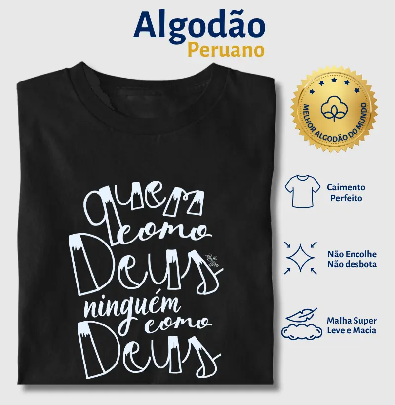 Quem como Deus, ninguém como Deus!