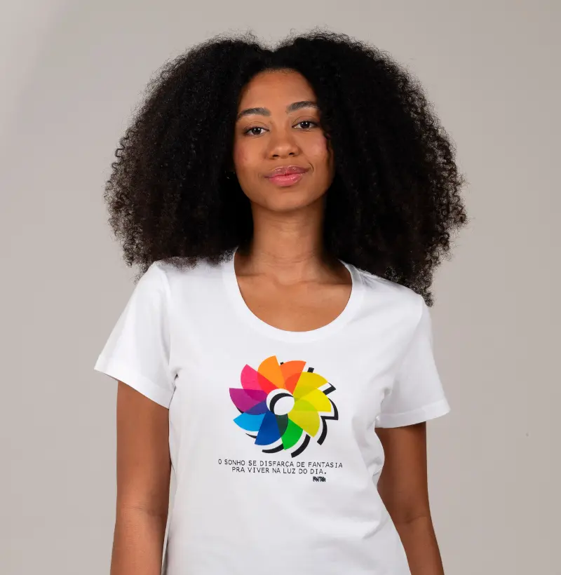 T-SHIRT "DIA" / FLOR DO SOL