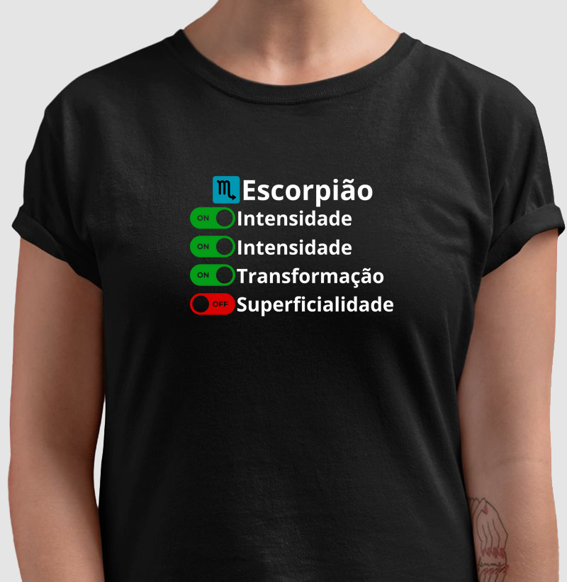 Camiseta Escorpião Intense