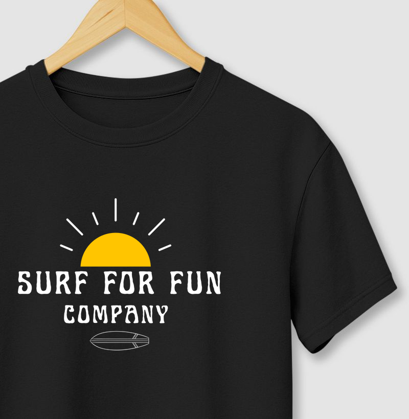 Logo Surf For Fun Co.