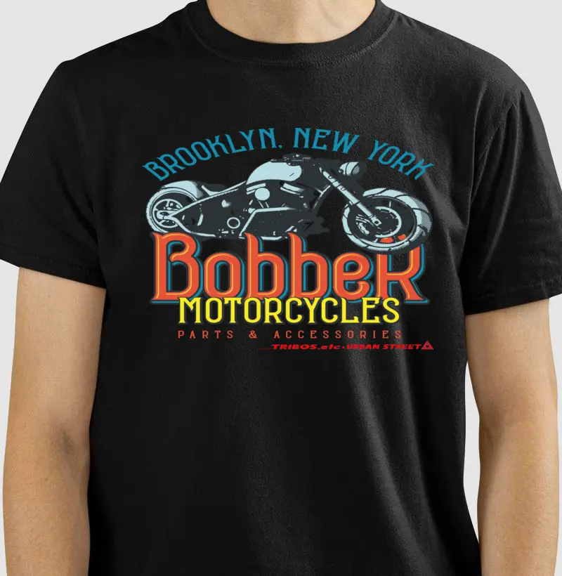 CAMISETA RESERVA.INK MASCULINA E FEMININA TRIBOS.etc OF ROADS MOTORCYCLE BOBBER NY