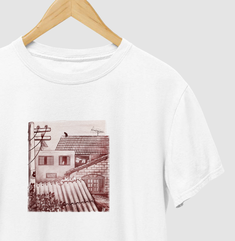 Camiseta Gatos no Telhado