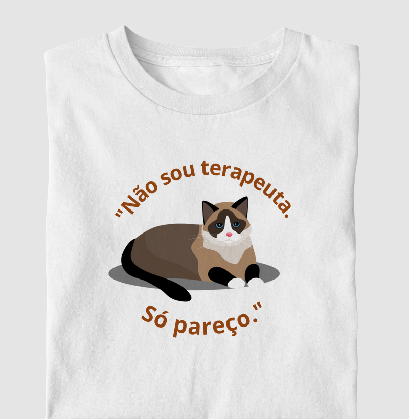 "Não sou terapeuta. Só pareço."