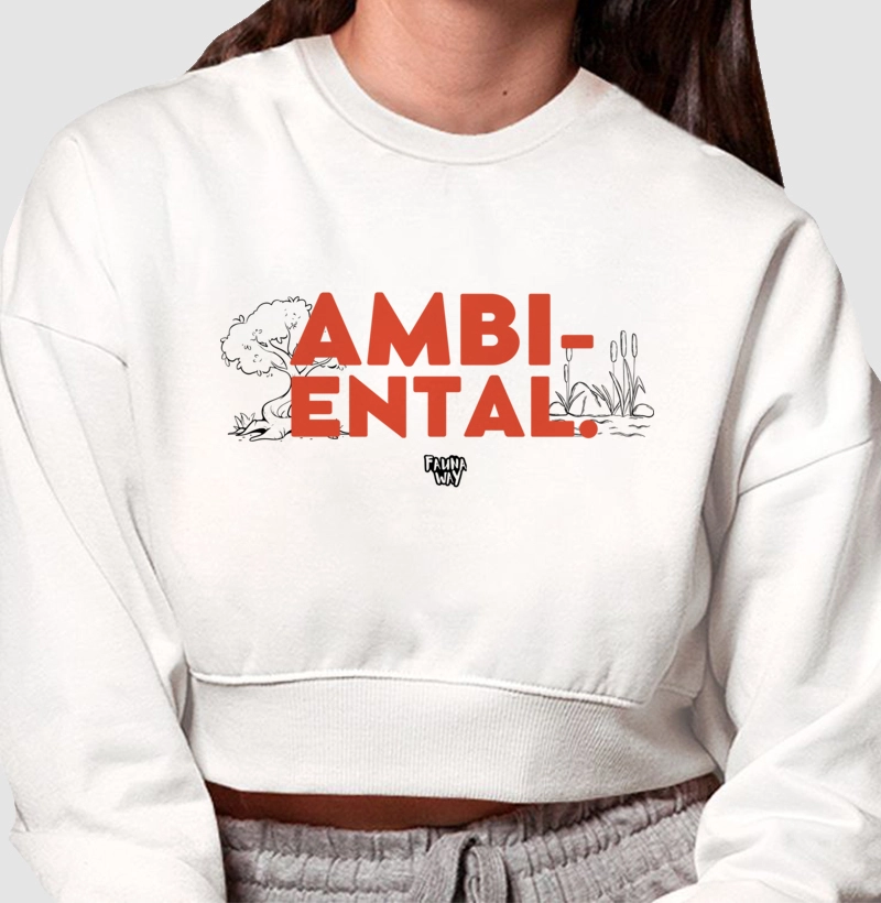 Moletom AMBI-ENTAL - Cropped