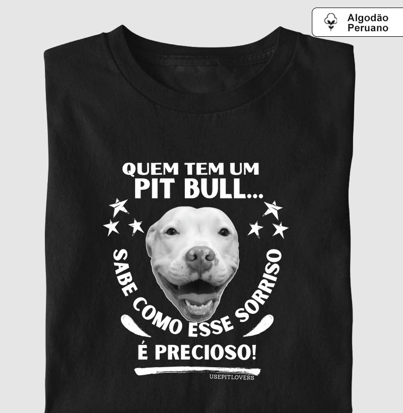 QUEM TEM UM PITBULL SABE COMO ESSE SORRISO É PRECIOSO