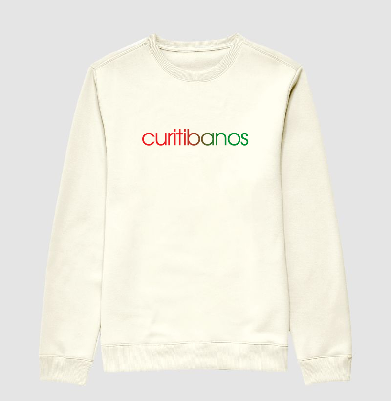 Suéter Moletom Curitibanos Cores da Bandeira