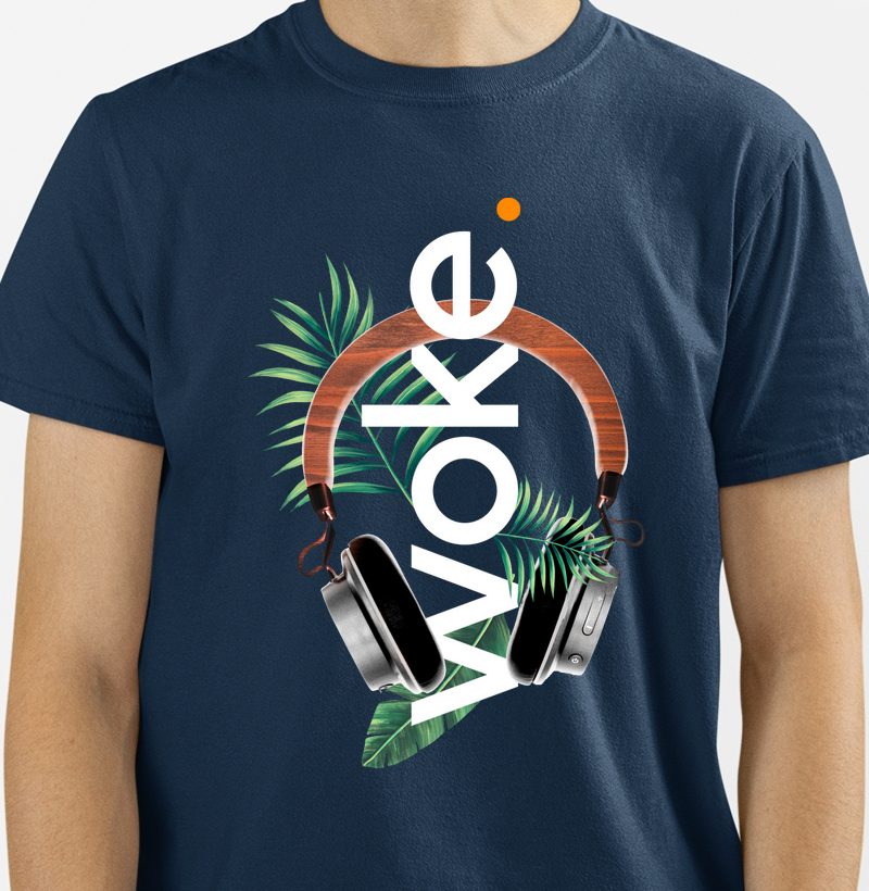 Camiseta Woke Head Fone
