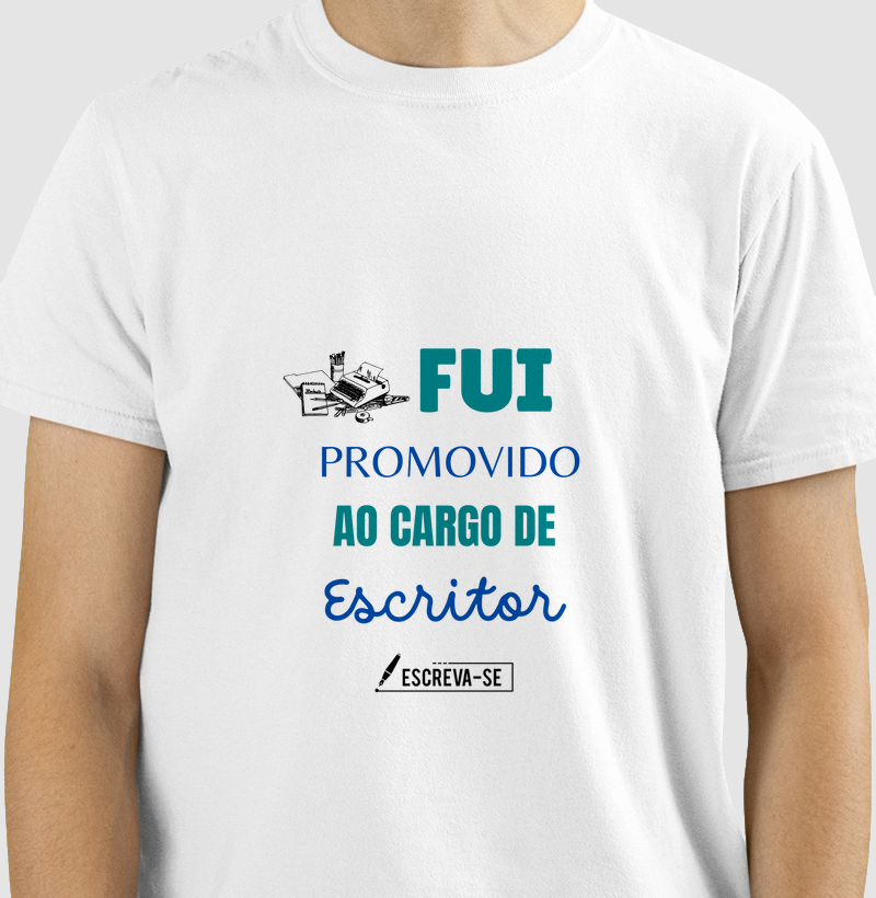 Fui promovido(a) ao cargo de escritor(a)