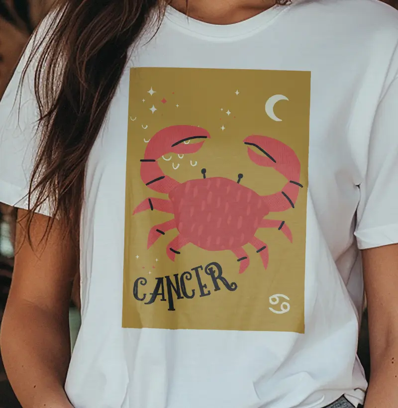 Camiseta Signos - VINTAGE CÂNCER