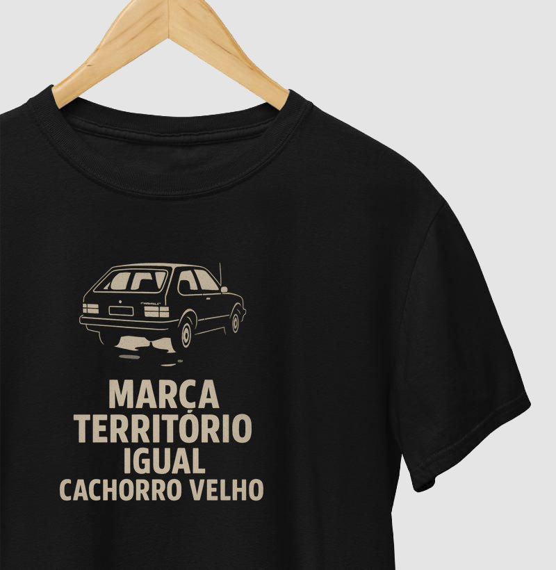 Marca Território igual Cachorro Velho - Chevette Hatch