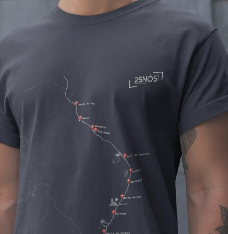 Rota do Kitesurf RN - Camiseta