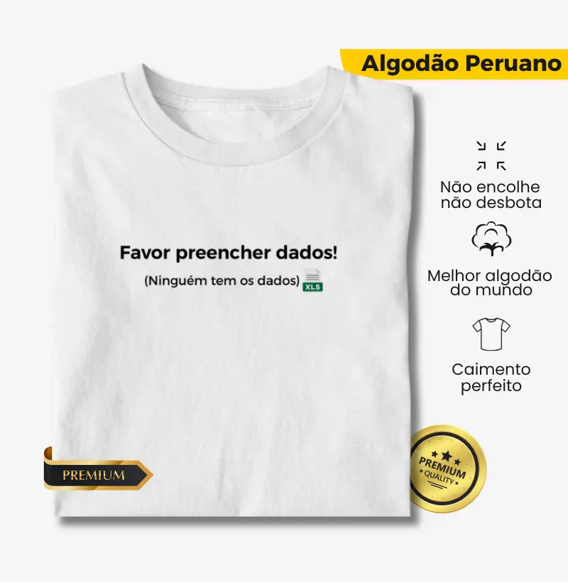 Favor preencher dados