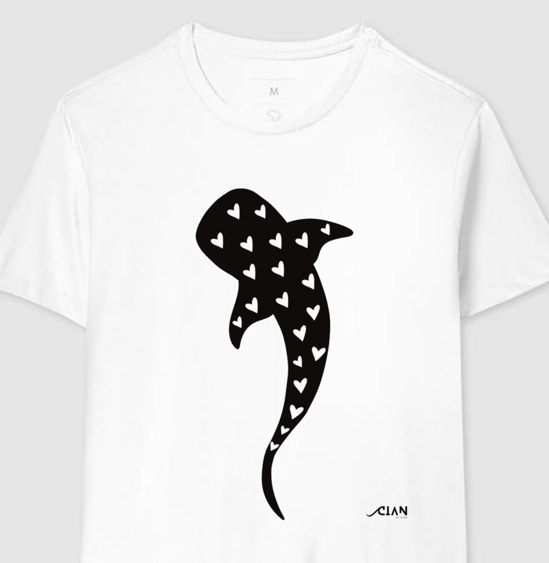 Tubarão baleia lovers black