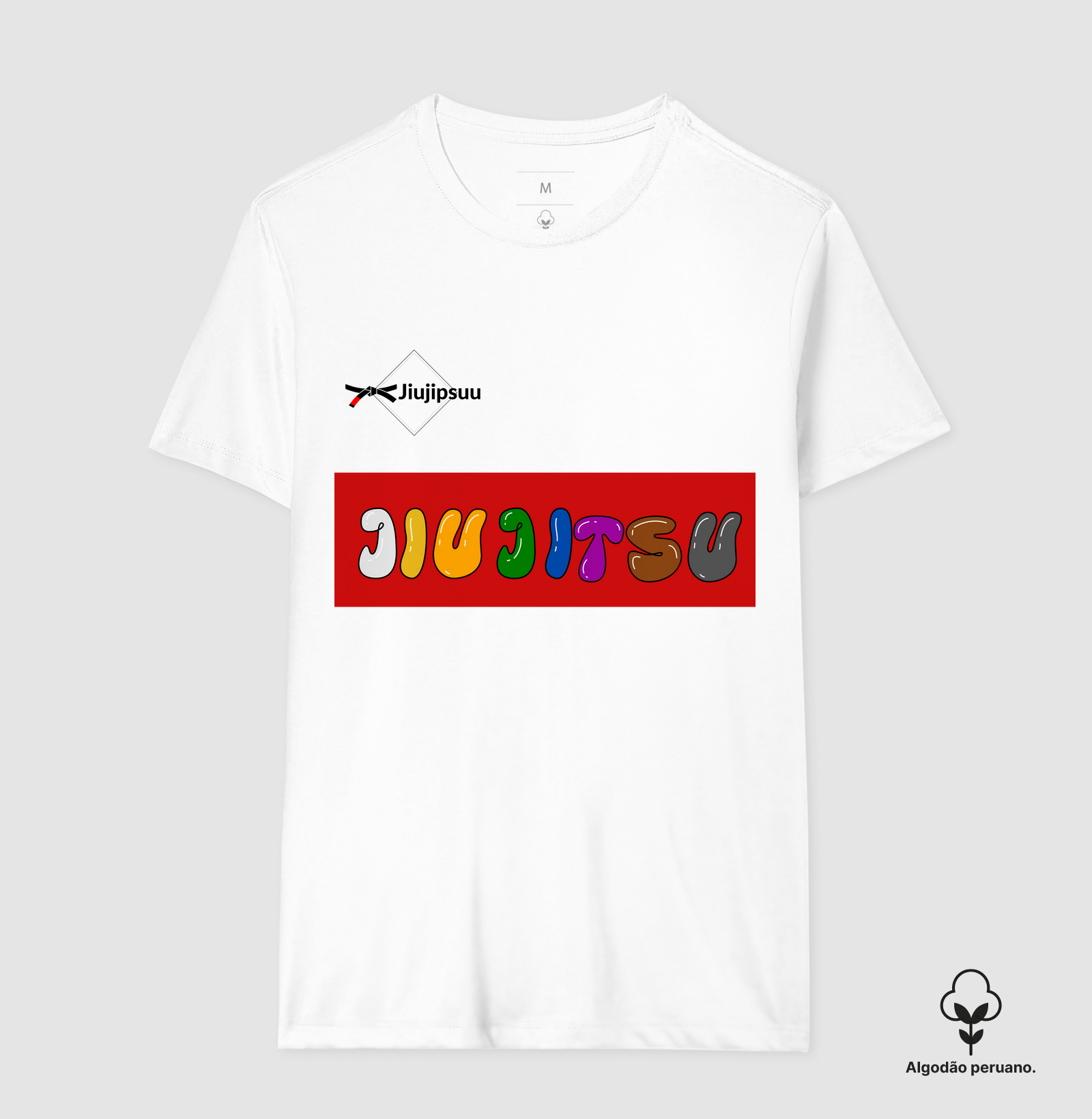 Camisa Letras Branca 