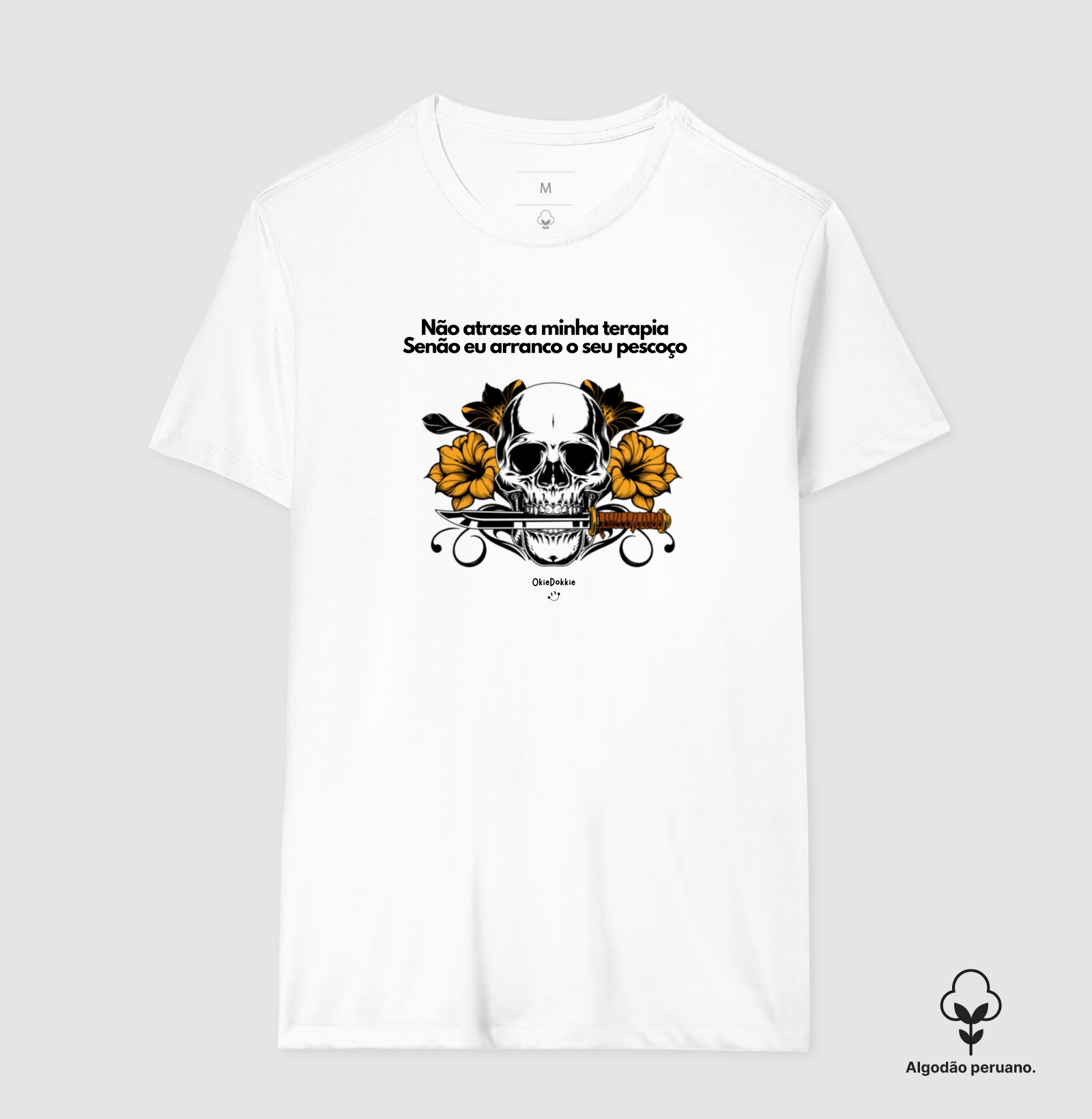 Não atrase a minha terapia senão eu arranco o seu pescoço