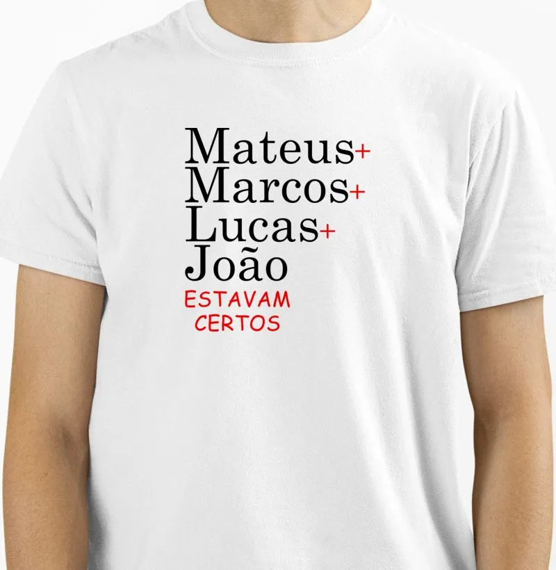Estavam certos