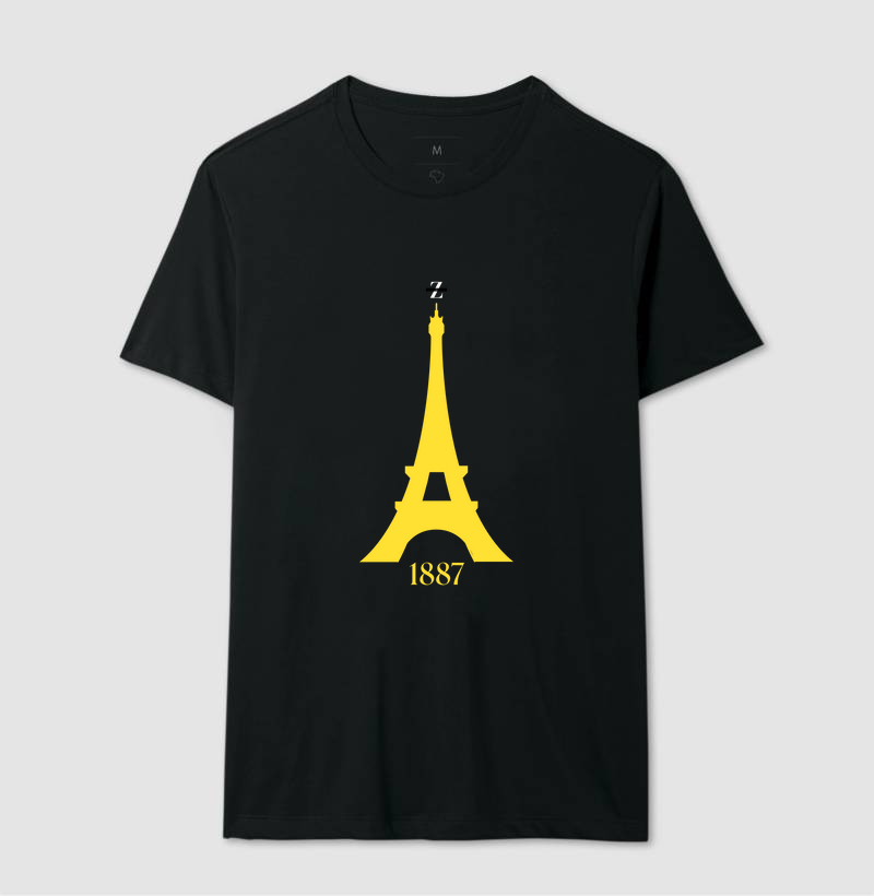 Camiseta Eiffel Amarela / Monumentos