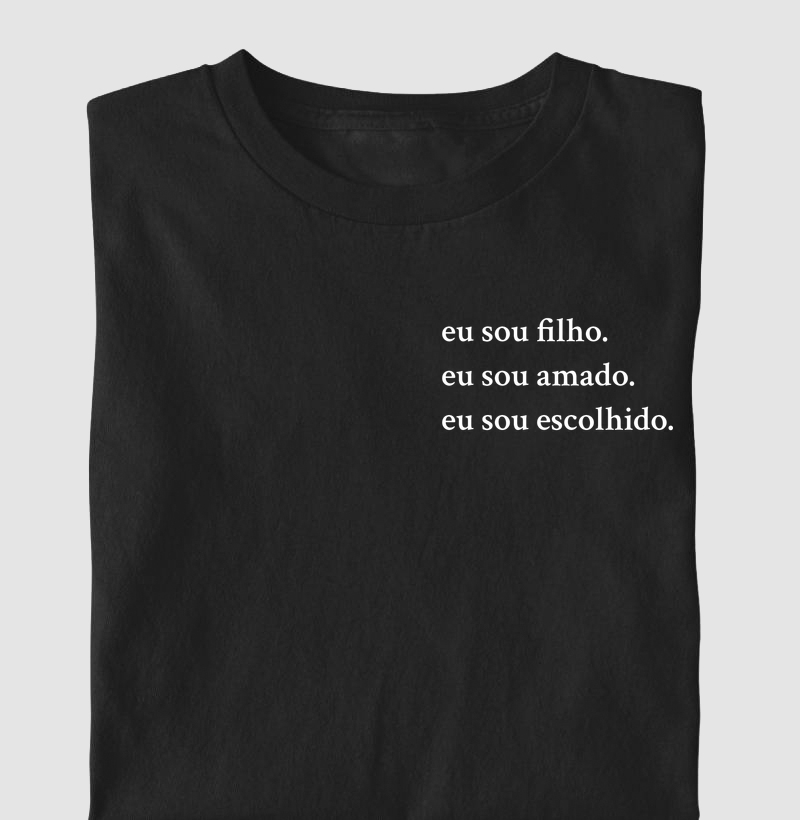 Camiseta Básica Infantil Escolhido