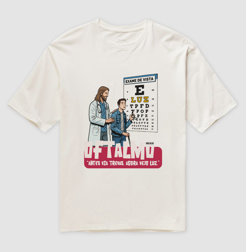 CAMISETA OVERSIZED "OFTALMO"