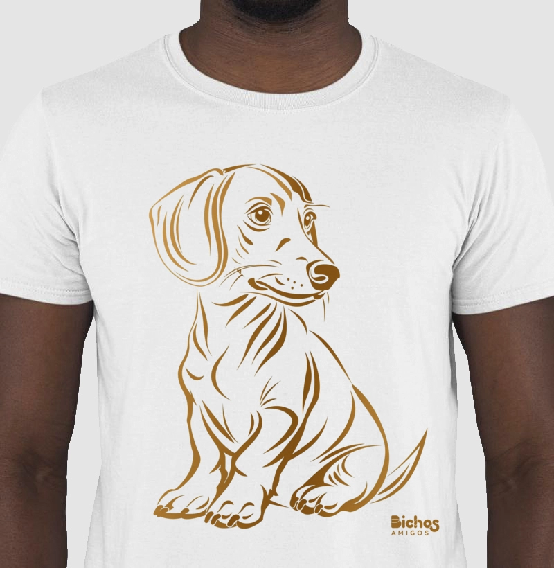 Camiseta Cachorro Salsicha - Dachshund