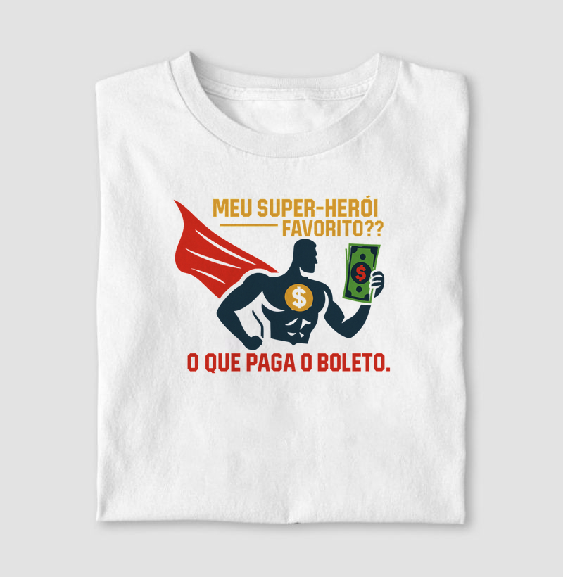 Camieta Meu super-herói favorito