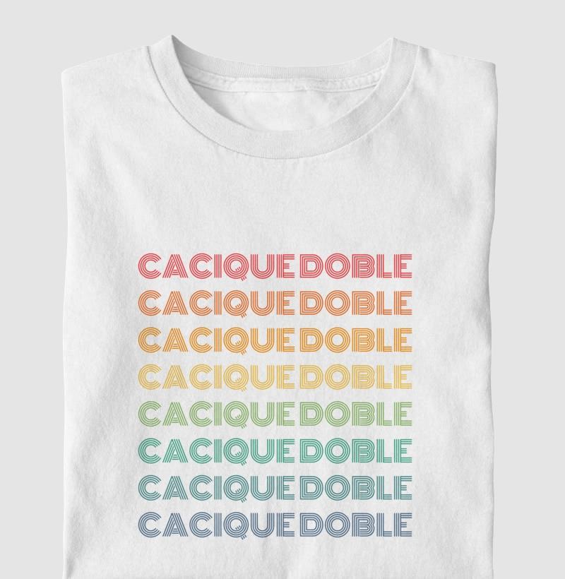 Cacique Doble Letreiro Retrô