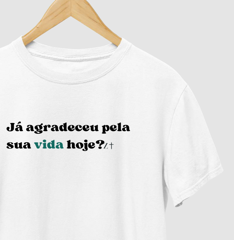 Já agradeceu hoje?