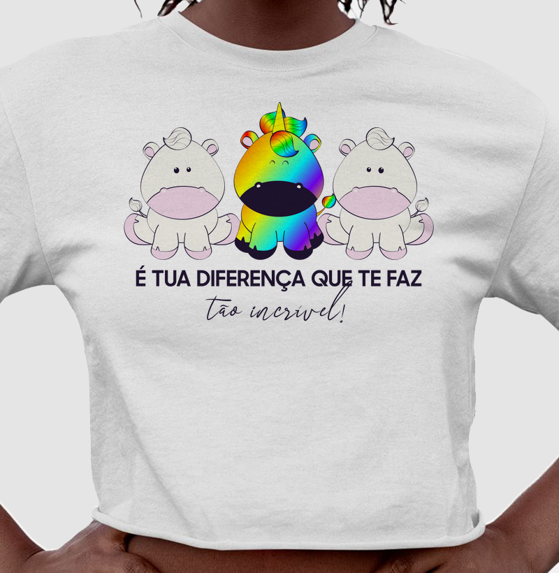 Diferença que te faz tão incrível