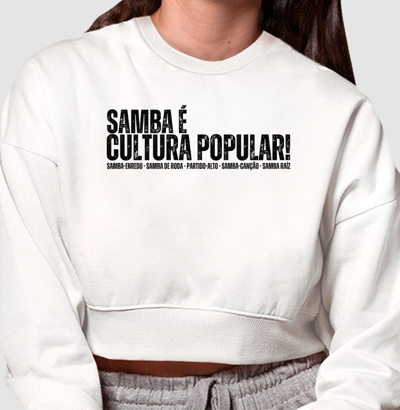 Samba é cultura popular