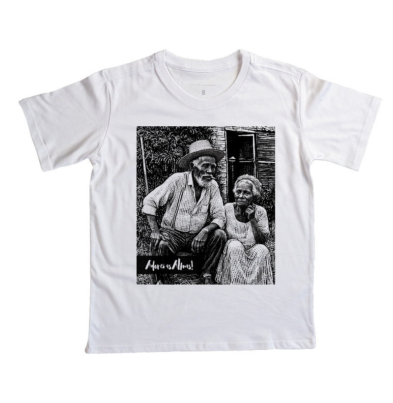 Camiseta Infantil - Casal de Pretos-Velhos - Imagem 3