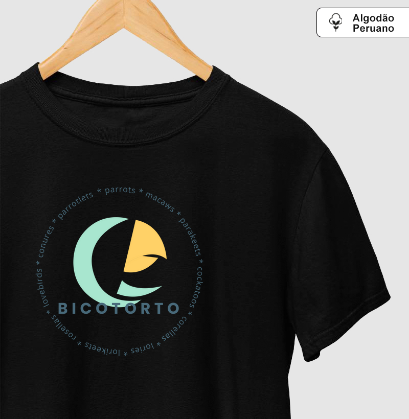 Camiseta Algodão Peruano - Bicotorto