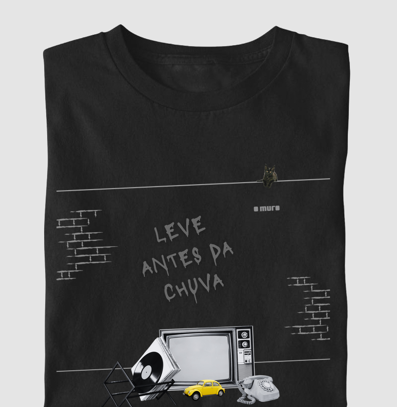 camiseta kids | leve, antes da chuva