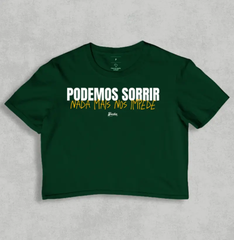 Podemos sorrir, nada mais nos impede