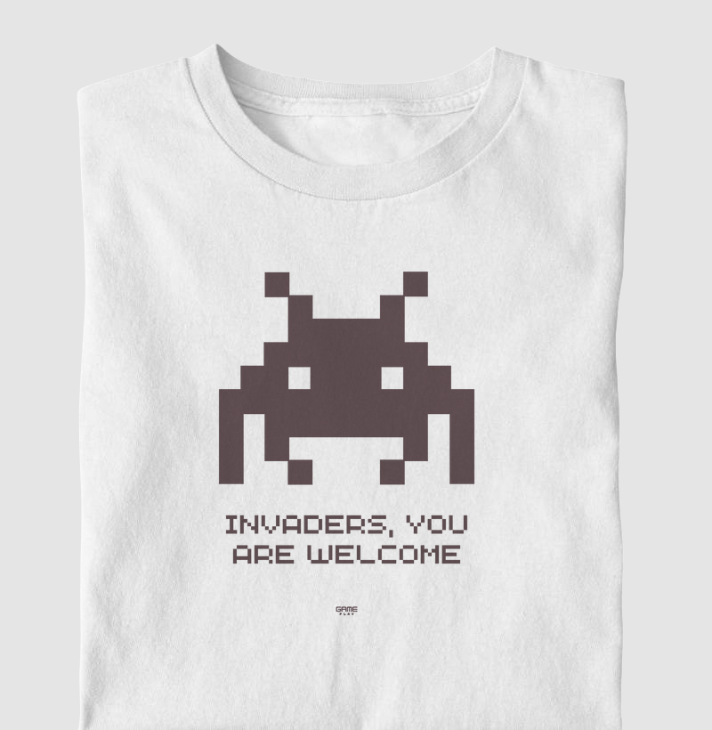 Invader Welcome Retrô