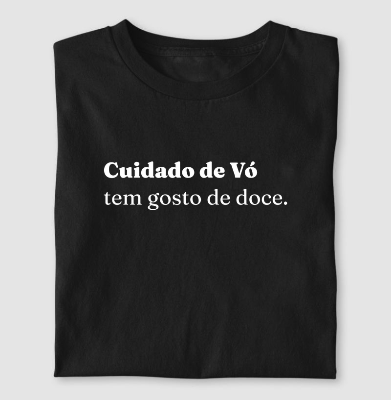Cuidado de vó tem gosto de doce.