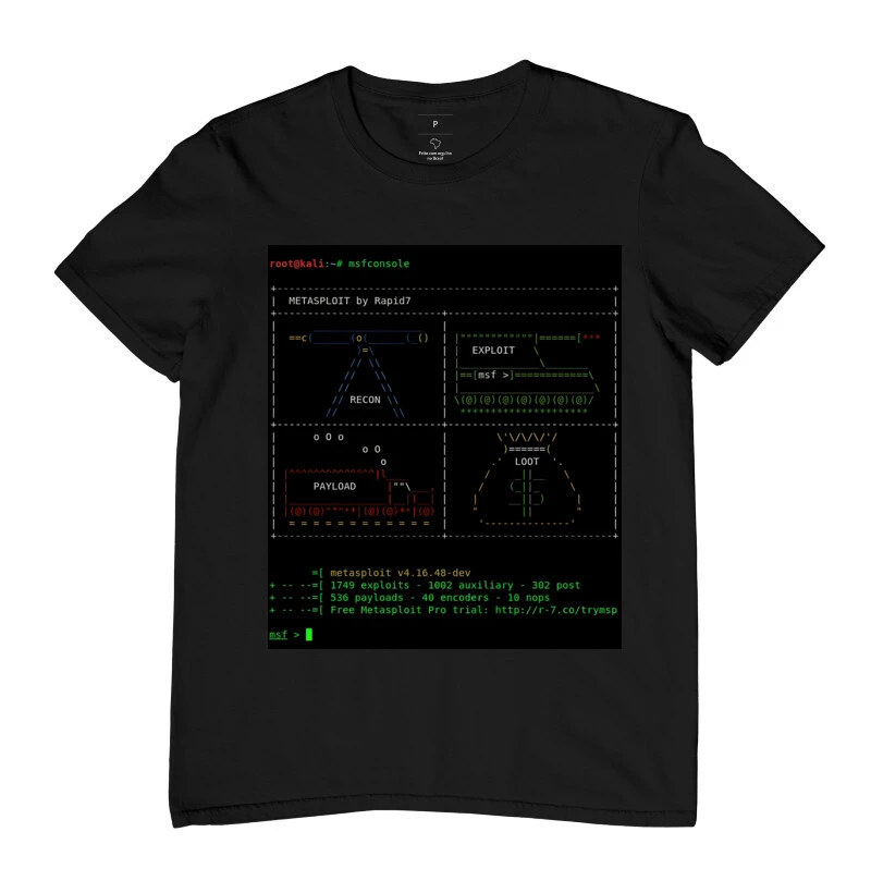 Camiseta Kali Linux