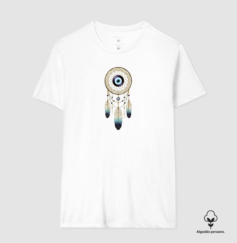Olho Grego - Dream Catcher Dourado