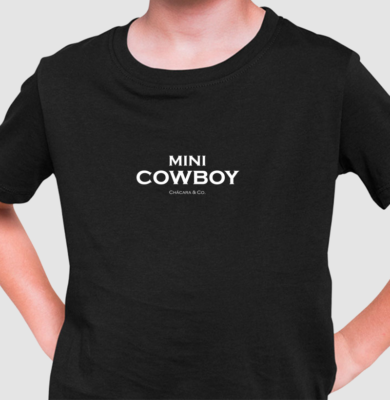 Camiseta infantil - Mini Cowboy