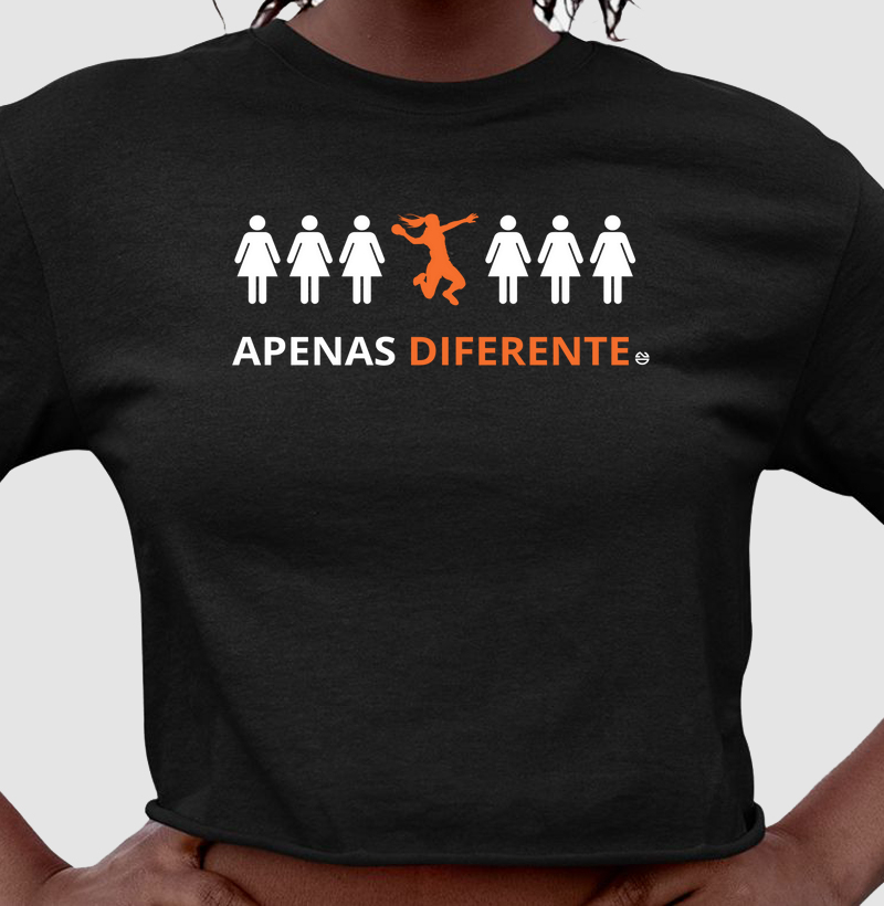 Cropped  de Handebol - Apenas Diferente - Garota