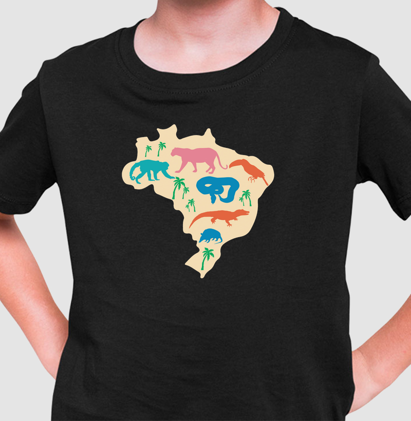 HONESTEE KIDS FAUNA BRASILEIRA