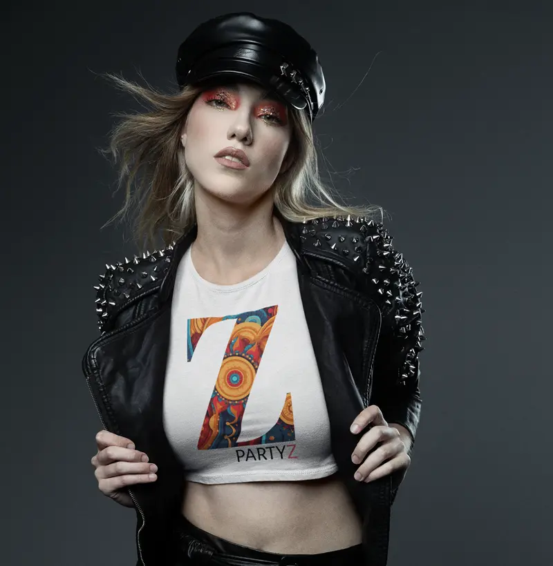 Camiseta Feminina Cropped PARTYZ