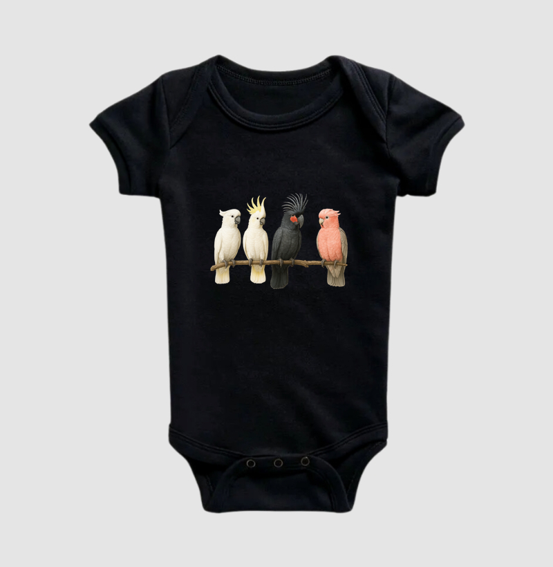 Baby Body - Minimalista Cacatuas