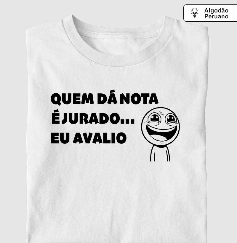 Camiseta Fawk - Quem dá nota é.pr