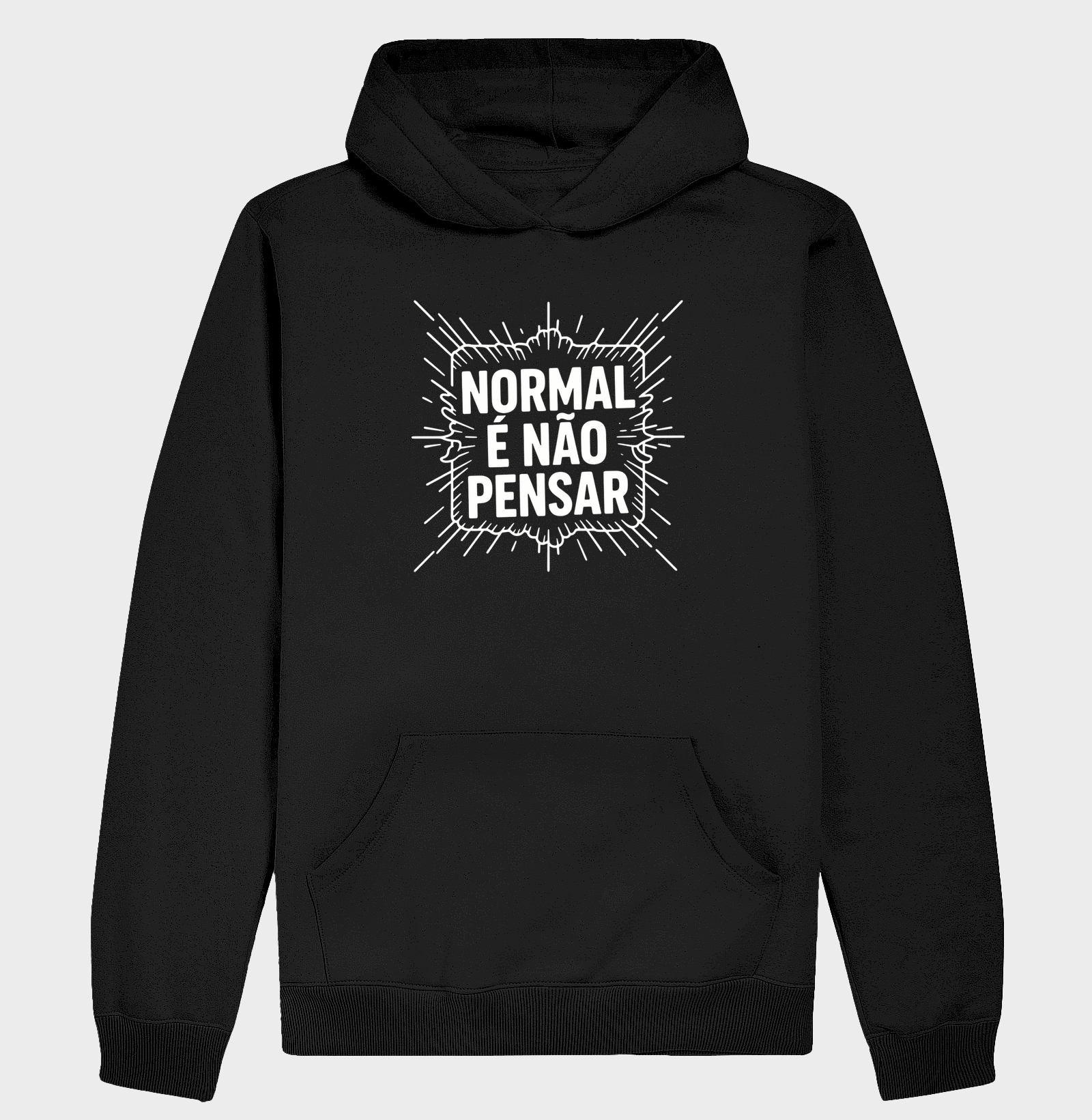 CAMISETA NORMAL É NÃO PENSAR