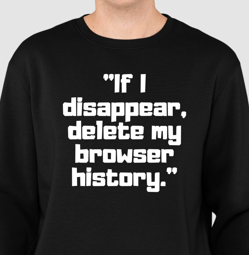 Suéter Moletom Frase Sarcástica