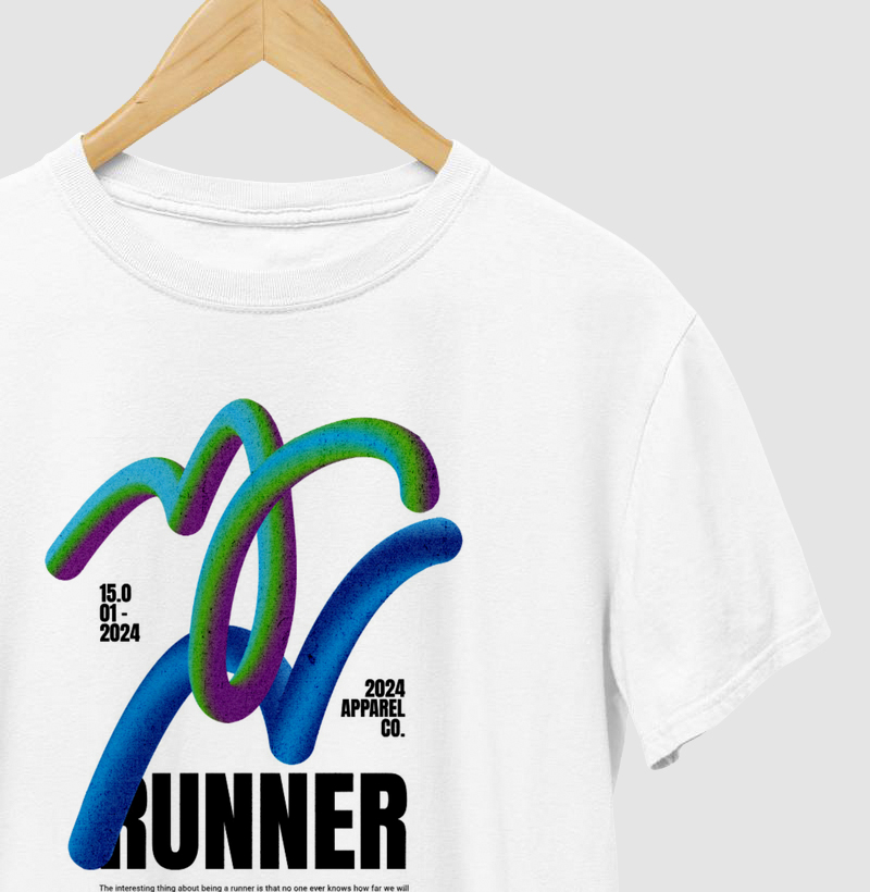 T-shirt Masculina -Runner-