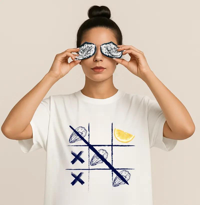 Camiseta Tic Tac Oyster