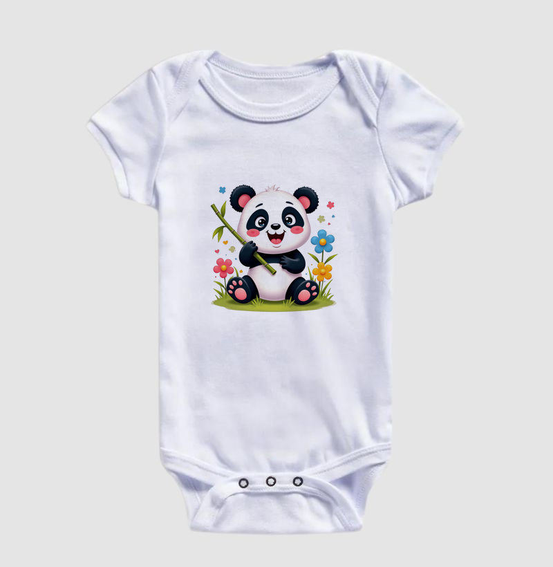 Panda com Bambu