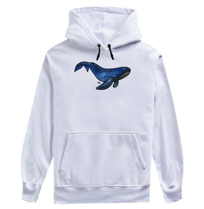 Baleia Azul Aquarela